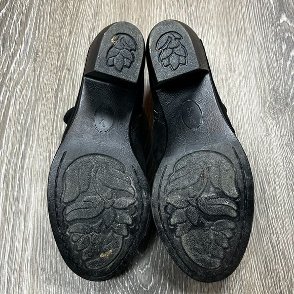 BOC Born Concepts Black Suede Fabric Uppers Ankle Booties Size 8 - Picture 10 of 10